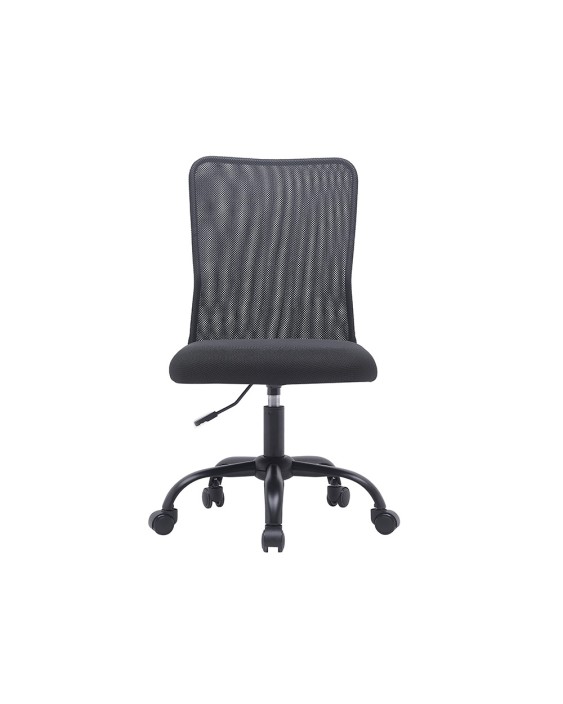 Silla q-connect oficina parma malla sin reposabrazos alt max 990 anc 480 prof 590 color negro
