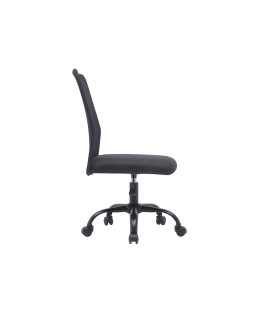 Silla q-connect oficina parma malla sin reposabrazos alt max 990 anc 480 prof 590 color negro