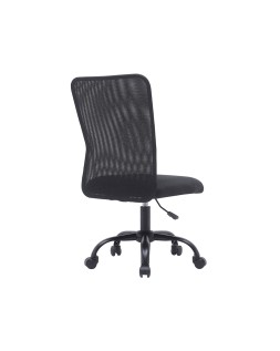 Silla q-connect oficina parma malla sin reposabrazos alt max 990 anc 480 prof 590 color negro