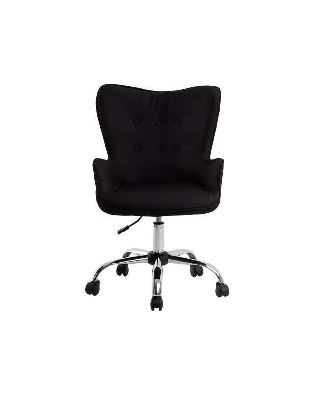 Silla q-connect escritorio mes sina base metalica alt max 960 anc 570 prof 620 ruedas premium color negro