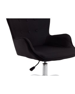 Silla q-connect escritorio mes sina base metalica alt max 960 anc 570 prof 620 ruedas premium color negro