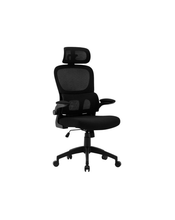 Silla q-connect direccion sorrento malla base metalica alt max 1320 anc 650 prof 600 mm ruedas premium negro