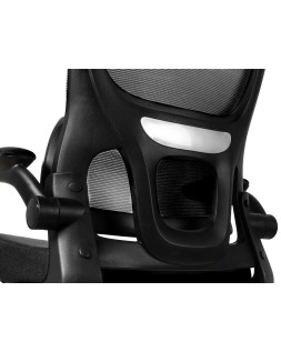 Silla q-connect direccion sorrento malla base metalica alt max 1320 anc 650 prof 600 mm ruedas premium negro