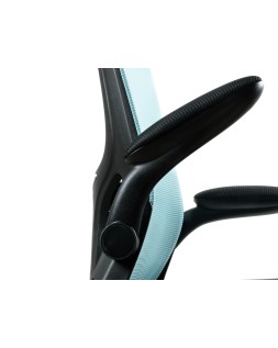 Silla q-connect oficina alba malla base metalica alt max 1110 anc 610 prof 580 ruedas premium color negro azul