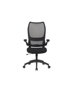 Silla q-connect oficina catania malla alt max 1230 mm anc 510 mm prof 490 mm ruedas premium color negro