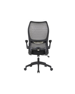 Silla q-connect oficina catania malla alt max 1230 mm anc 510 mm prof 490 mm ruedas premium color negro