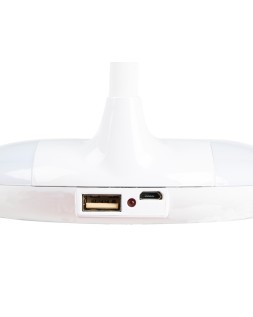 Lampara infantil liderpapel sobremesa recargable abs 16 led 3.7w sensor 3 niveles color blanco