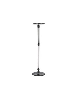 Lampara de escritorio q-connect led 9w 600 lm tactil 3 niveles color cabeza brazo orientable inalambrica negro