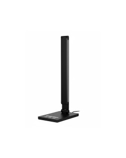 Lampara de escritorio q-connect vega led 10w 400 lm tactil 5 niveles de color brillo regulable color negro