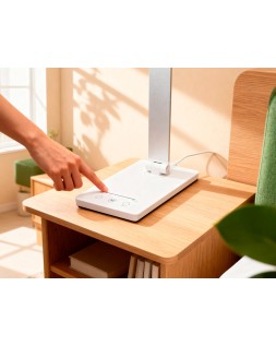 Lampara de escritorio q-connect vega led 10w 400 lm tactil 5 niveles de color brillo regulable color blanco