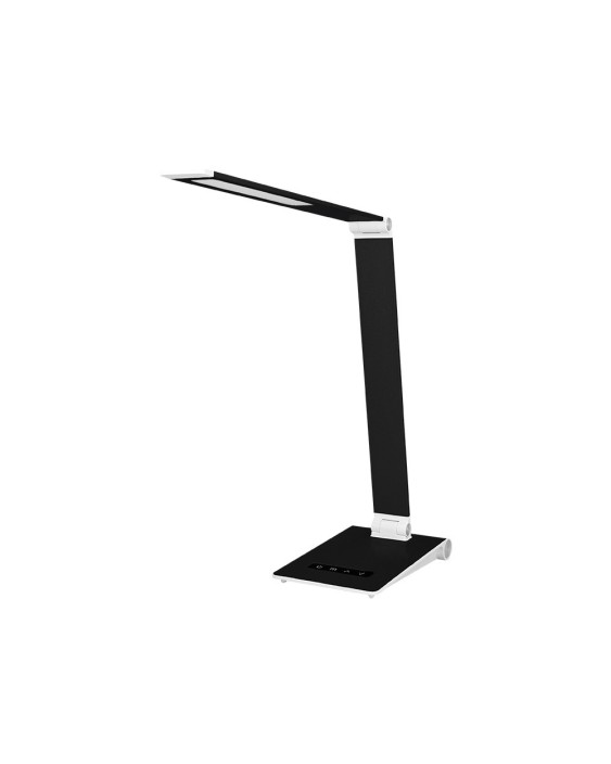 Lampara de escritorio q-connect sirio led 13w 800 lmtactil 3 niveles de color brillo regulable color negro