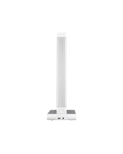 Lampara de escritorio q-connect sirio led 13w 800 lmtactil 3 niveles de color brillo regulable color plata