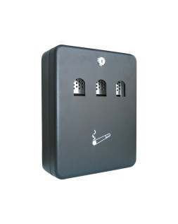 Cenicero buzon q-connect metalico 240x90x300 mm