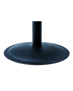 Perchero metalico maullaura 4 colgadores madera color negro 370x1800x385 mm