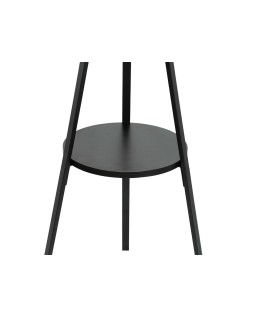 Perchero metalico maul avalon pie 9 colgadores color negro 1800x310 mm