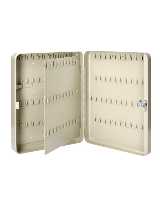 Armario metalico portallaves q-connect 370x280x80 mm para 140 llaves