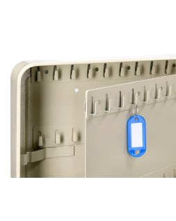 Armario metalico portallaves q-connect 370x280x80 mm para 140 llaves