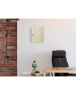 Armario metalico portallaves q-connect 370x280x80 mm para 140 llaves