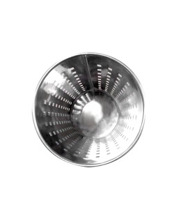Papelera metalica q-connect perforada cromada 250x325 mm