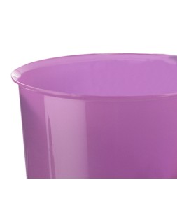 Papelera plastico archivo 2000 violeta translucido 16 litros 290x310 mm