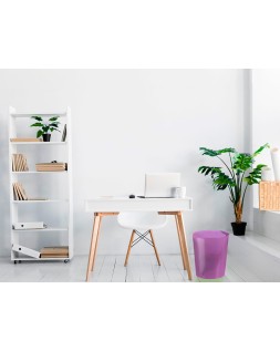 Papelera plastico archivo 2000 violeta translucido 16 litros 290x310 mm