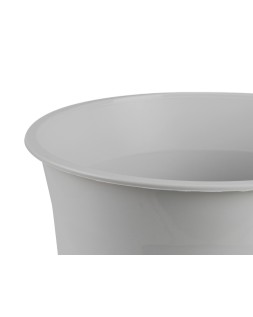 Papelera plastico q-connect gris opaco 13 litros 275x285 mm