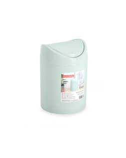 Papelera plastico plasticforte tiny sobremesa 1,4l colores surtidos 12,5x12,5x17,5 cm