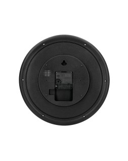 Reloj q-connect de pared plastico oficina redondo 30 cm marco blanco
