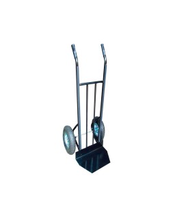Carretilla portapaquetes q-connect con ruedas carga 250 kg 1250x556x625 mm