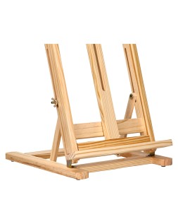Caballete pintor liderpapel sobremesa madera fsc 80x27,5x30 cm