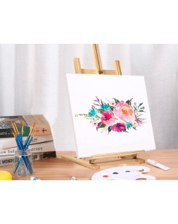 Caballete pintor liderpapel sobremesa madera fsc 80x27,5x30 cm
