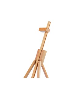 Caballete pintor de sobremesa liderpapel madera de haya barnizado 47x38x31 cm certificado fsc