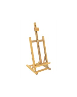 Caballete pintor de sobremesa liderpapel madera de pino barnizado 80x27,5x30 cm certificado fsc