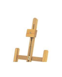 Caballete pintor de sobremesa liderpapel madera de pino barnizado 80x27,5x30 cm certificado fsc