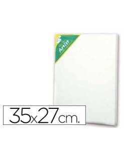 Bastidor artist 5f lienzo grapado trasero algodon 100% 35x27 cm