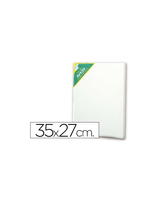 Bastidor artist 5f lienzo grapado trasero algodon 100% 35x27 cm