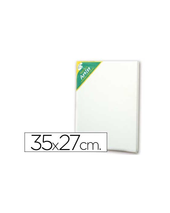 Bastidor artist 5f lienzo grapado trasero algodon 100% 35x27 cm