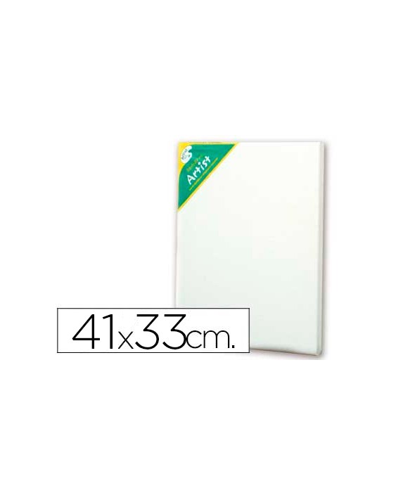 Bastidor artist 6f lienzo grapado trasero algodon 100% 41x33 cm