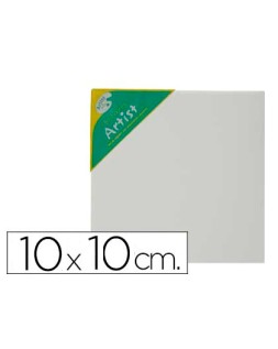 Bastidor artist lienzo grapado trasero algodon 100% 12x12 cm