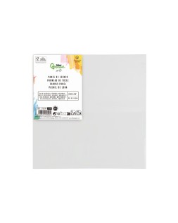 Panel de lienzo liderpapel 20x20 cm gramaje 280g/m2 certificado fsc