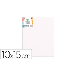 Bastidor liderpapel 0p lienzo grapado parte trasera algodon 100% bordes madera 10x15 cm gramaje 280g/m2 certificado