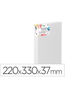 Bastidor 3d extragrueso liderpapel 4p grapado parte trasera algodon 100% 22x33 cm gramaje 380g/m2 certificado