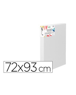 Bastidor 3d extragrueso liderpapel 30f grapado parte trasera algodon 100% 72x93 cm gramaje 380g/m2 certificado