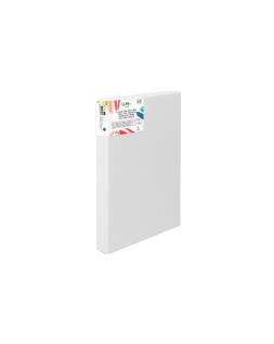 Bastidor 3d extragrueso liderpapel 30f grapado parte trasera algodon 100% 72x93 cm gramaje 380g/m2 certificado