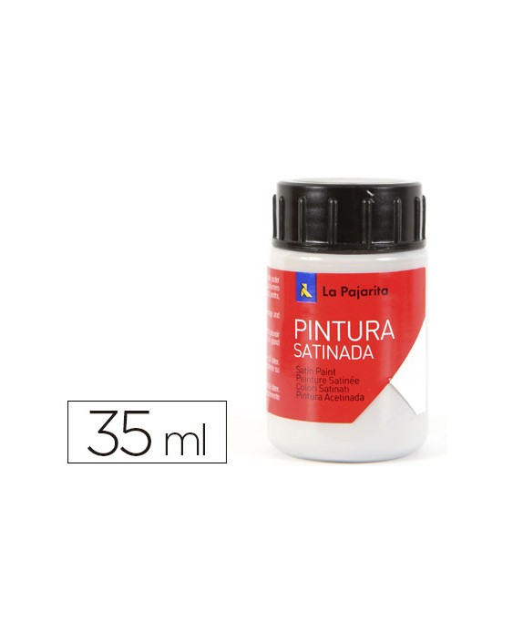 Pintura latex la pajarita gris plata 35 ml