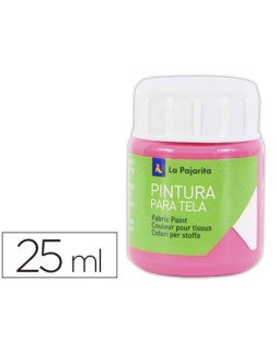 Pintura para tela la pajarita magenta 25 ml