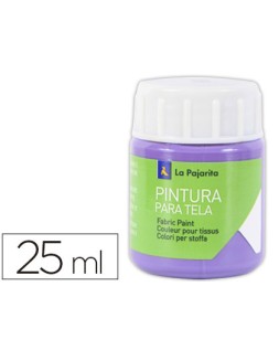 Pintura para tela la pajarita lila 25 ml