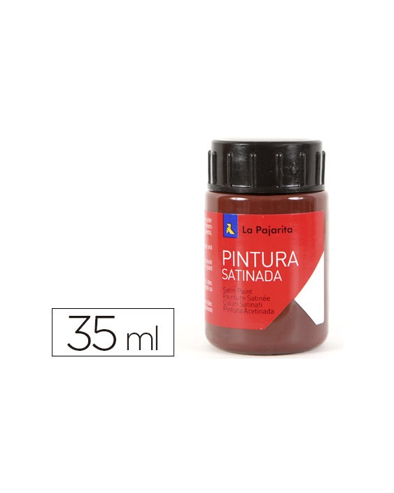 Pintura latex la pajarita castaña 35 ml
