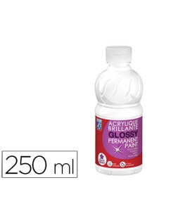 Pintura acrilica l&b brillo blanco bote de 250 ml