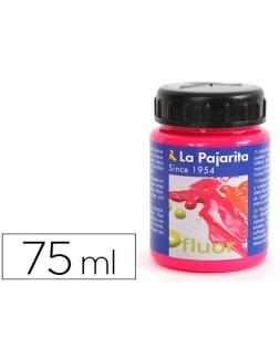 Pintura acrilica la pajarita f-04 magenta fluorescente 75ml